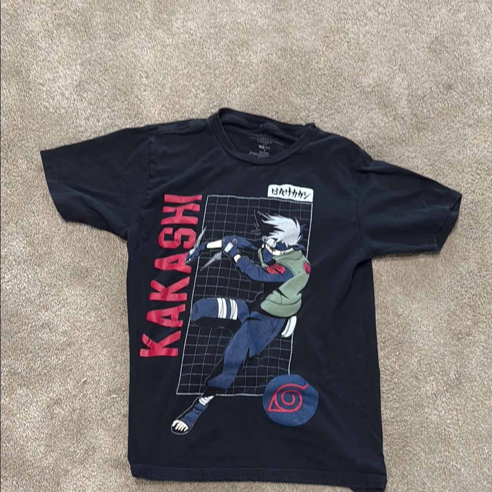 Kakashi Kids Black T-Shirt